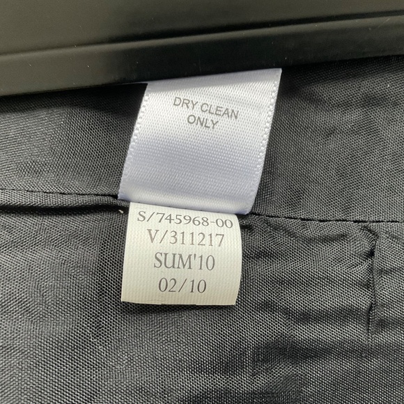 Banana Republic Chambray Tie Waist Skirt Sz 0 Mini Office Siren Casual Chic - Picture 10 of 12